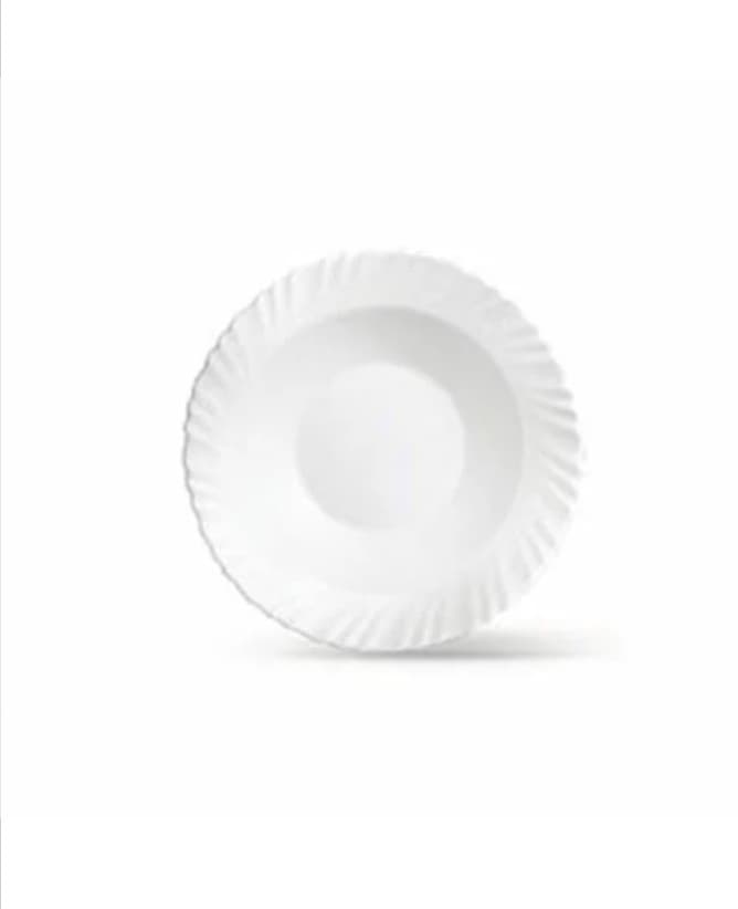 La Opala Soup Plate 6pcs White 9" 0223
