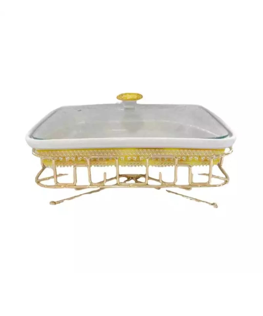 Nadstar1 Chafing Dish for Buffet Stoves Made of Ceramic Soup Pot Porcelain Food Serving 116-115