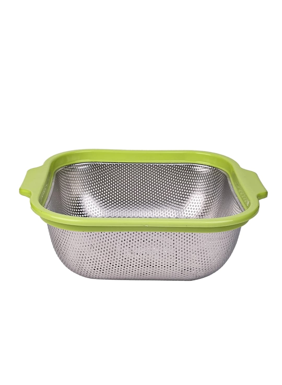 Nadstar1 Square Stainless Steel Colander 30 CM Vegetable Fruit