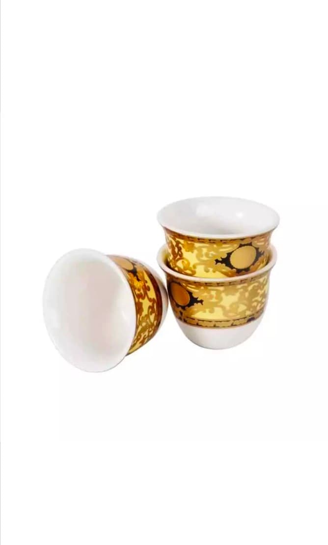 Nadstar1 Espresso Cup 60ML Cawa Cup Golden Print RZ-156