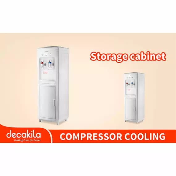 Decakila Water Dispenser With Storage Cabinet 1pc KEWF002B