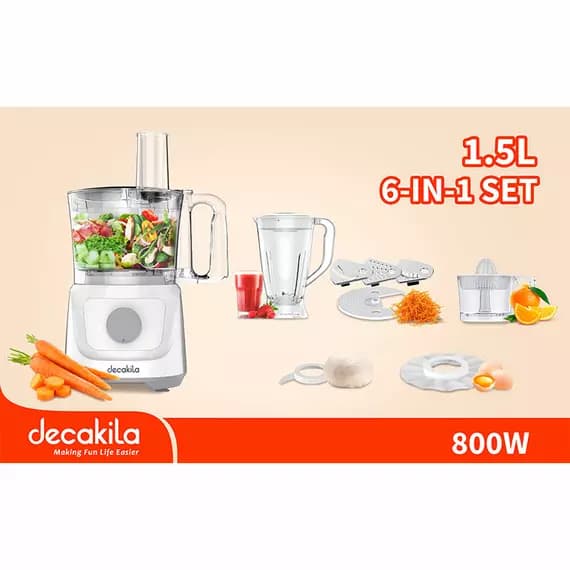 Decakila Food Processor 6in1 400W