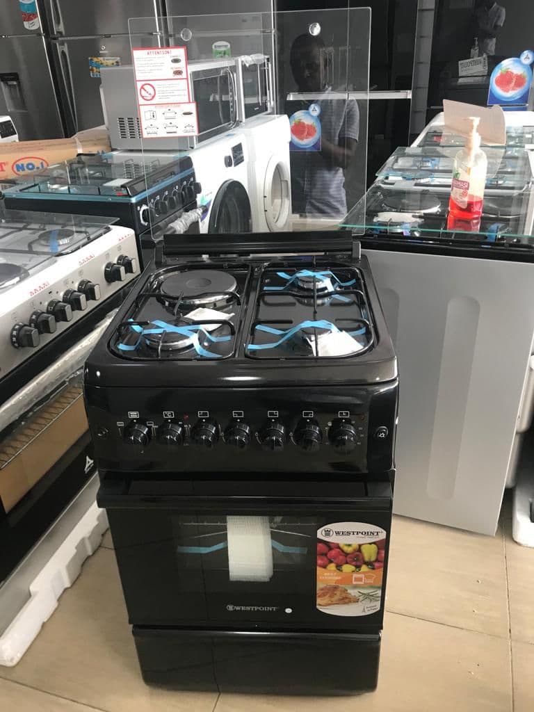 Westpoint Gas and Electric Cooker WCER-5531.BLACK