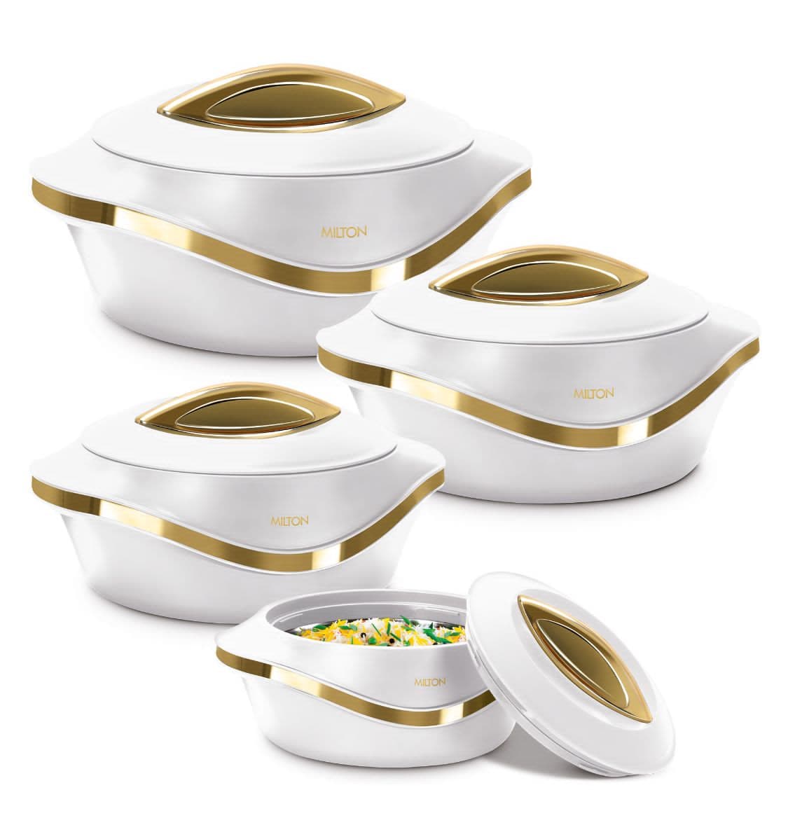 MILTON PEARL HOTPOTS SET