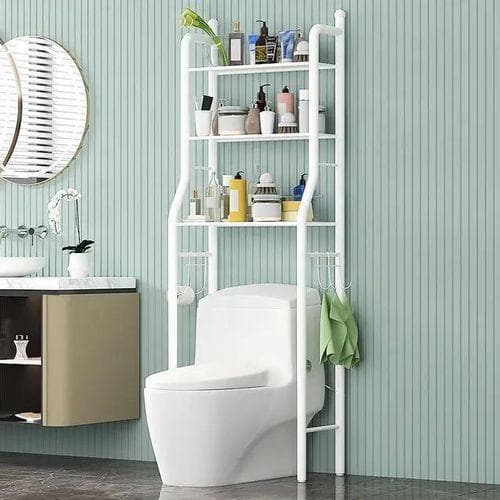 4-TIER TOILET/BATHROOM ORGANIZER RACK