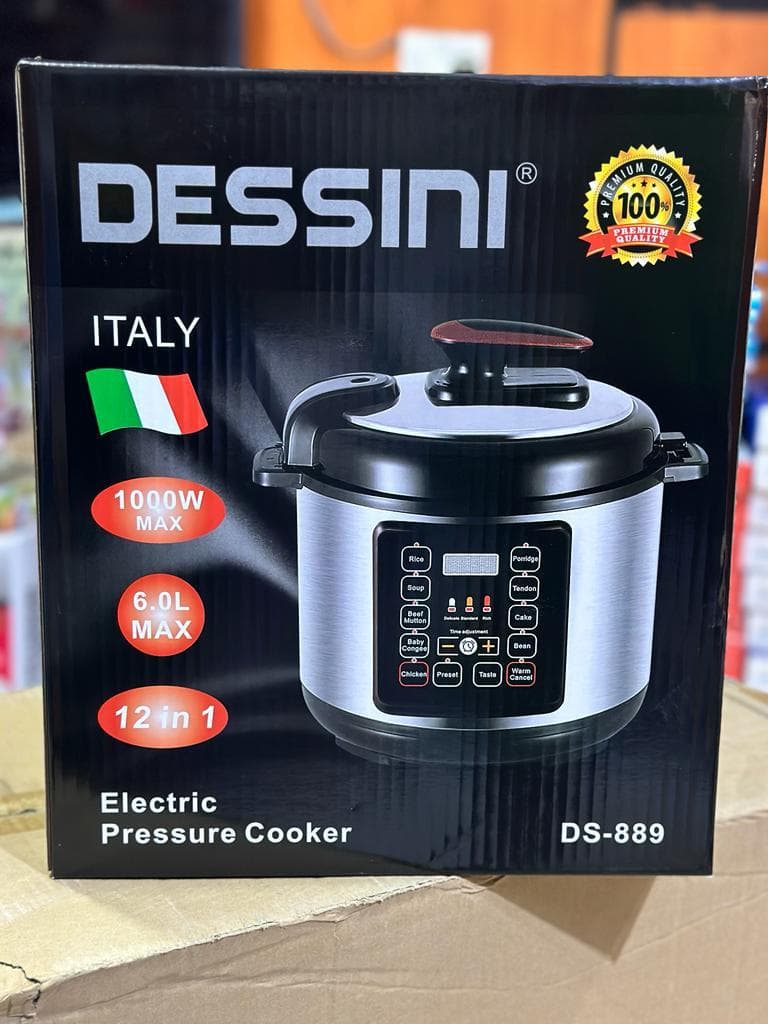 DESSINI PRESSURE COOKER 6L