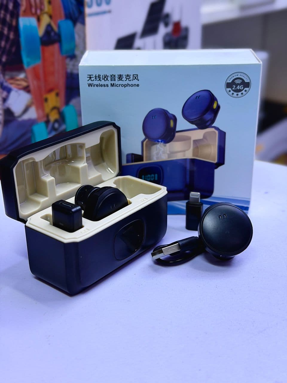 DUAL WIRELESS MICROPHONE