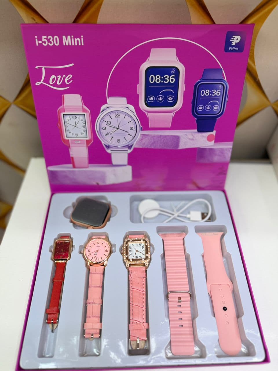 ⌚ i-530 Mini Smartwatch Gift Set