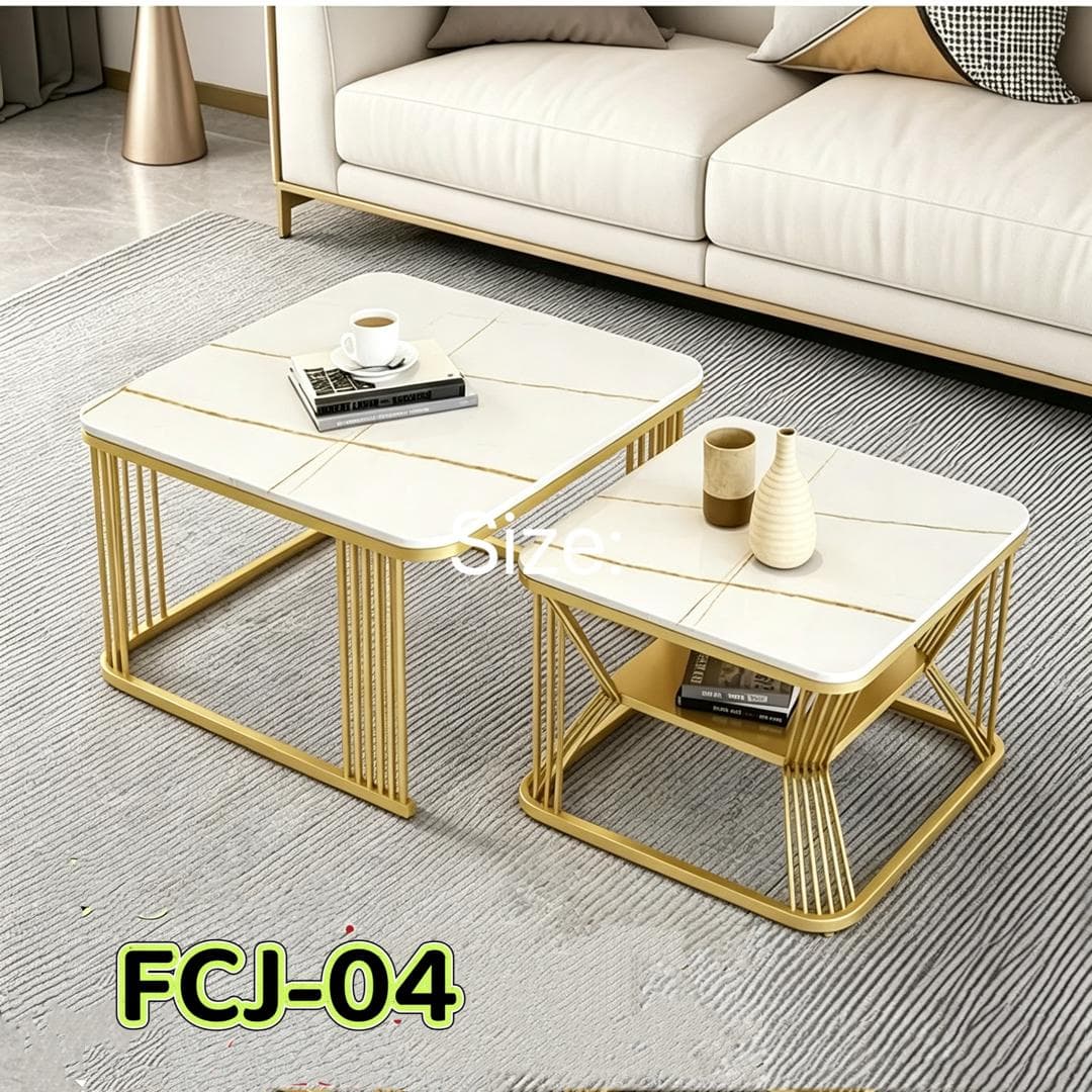PAIR COFFEE TABLE