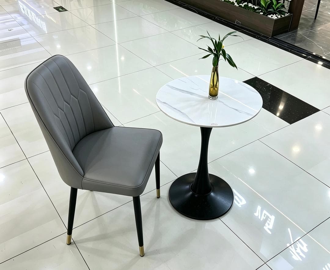 TABLE SET AND CHAIR