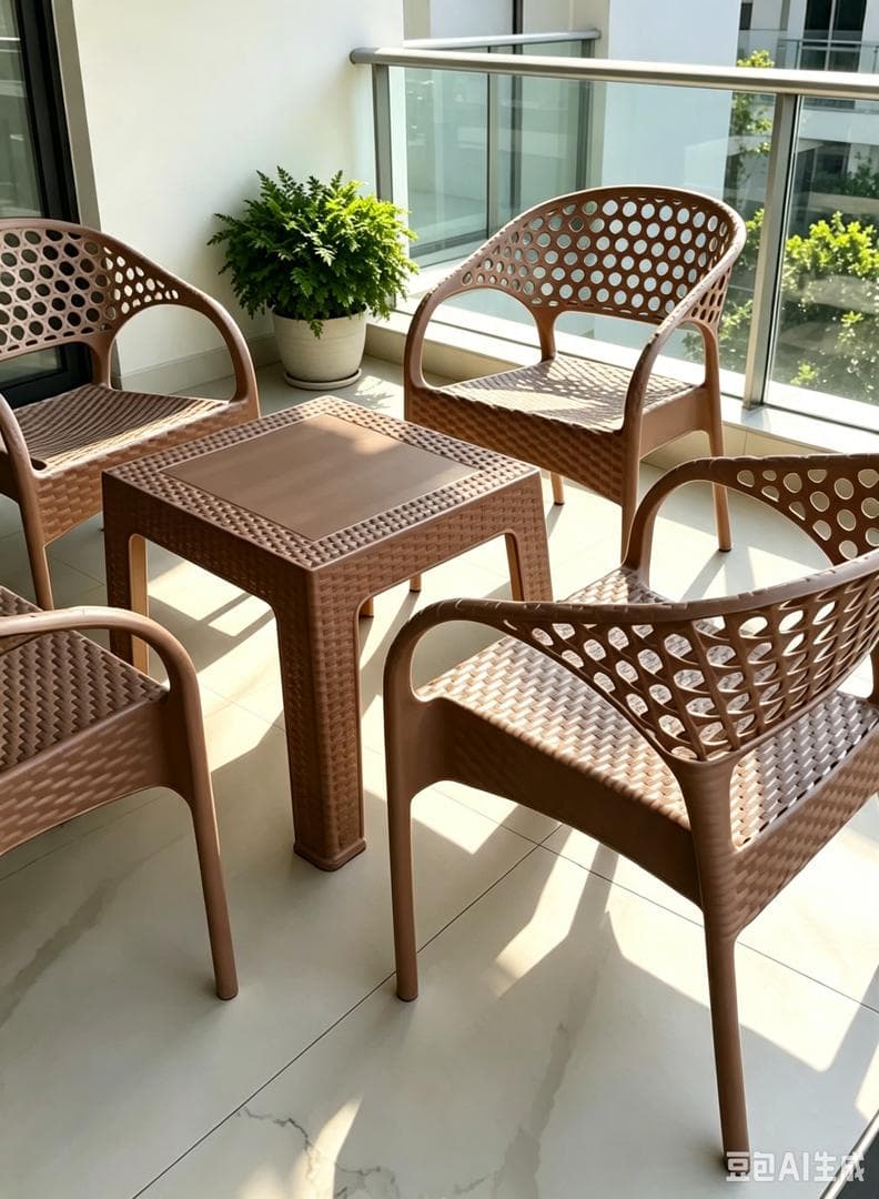 SET OF CHAIR AND TABLE