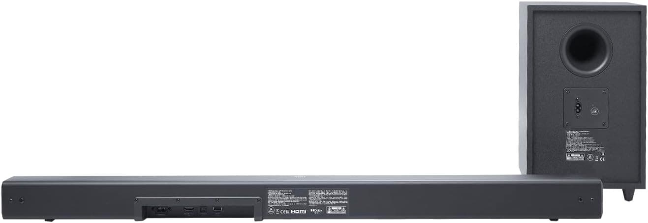 JBL Cinema SB550 – 250W 3.1-Channel Soundbar with Dolby Audio, Wireless 5.25” Subwoofer, HDMI ARC, Optical & Bluetooth