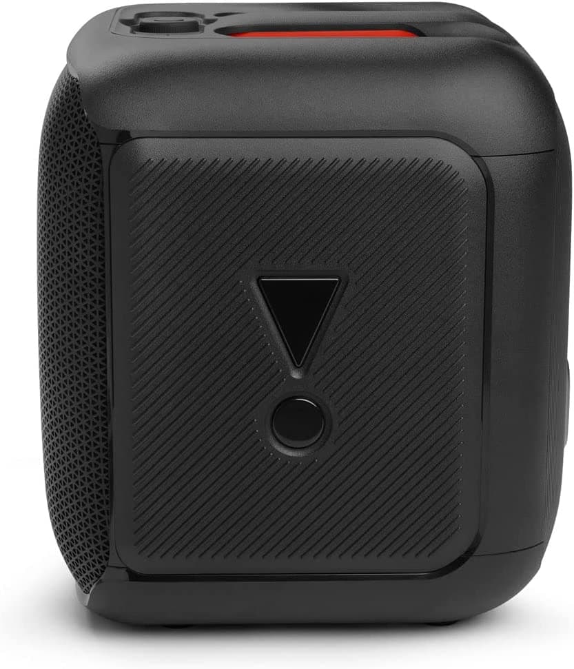 JBL Partybox Encore Portable Party Speaker with Digital Wireless Mic, 100W Powerful Sound, Dynamic Light Show, IPX Splash Proof, 10 Hours of Playtime, Multisource Playback - Black, JBLPBENCORE1MICUK