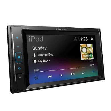 Pioneer DMH-A245BT Digital Media AV Receiver with Bluetooth, iPhone, USB & Aux-in, 13 Band Graphic Equalizer, WebLink Cast
