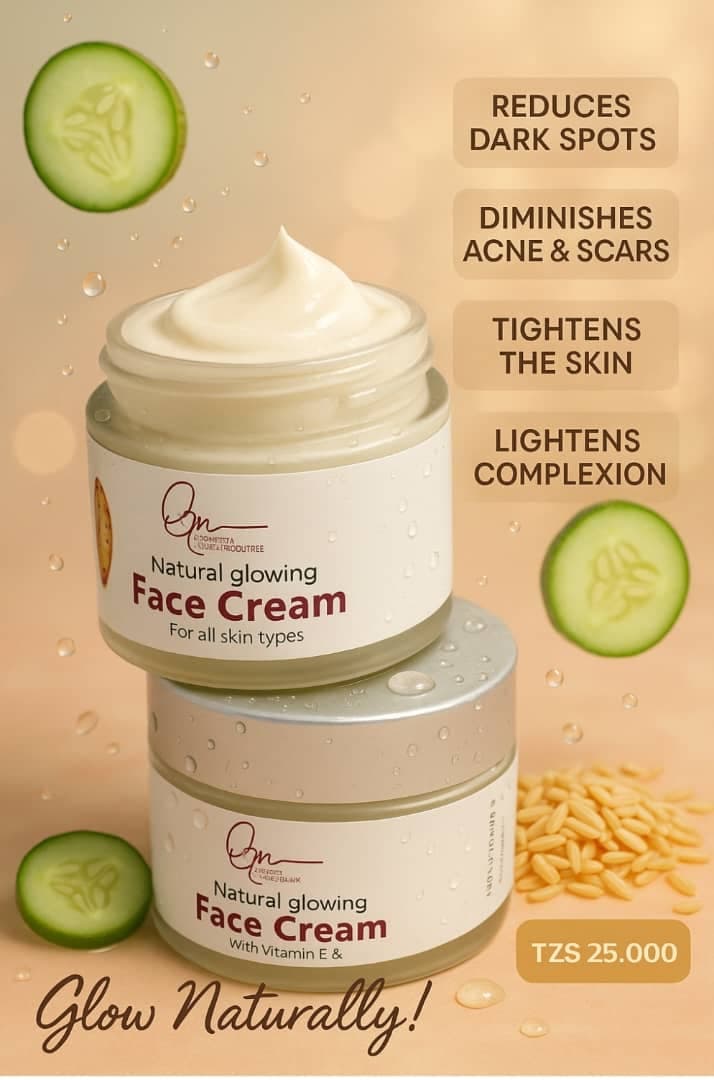 QM Beauty Natural Glowing Face Cream