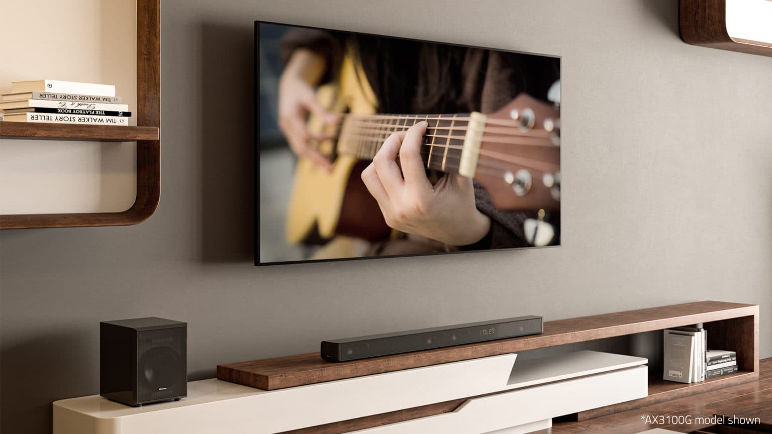 Hisense 3.1CH Audio AX3100G Soundbar with Wireless 6.5" Subwoofer 280W