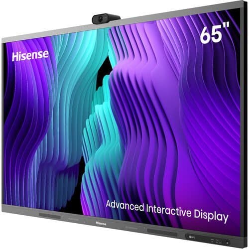 Hisense GoBoard 65MR6DE 65" UHD 4K Touchscreen interactive Commercial Monitor with Integrated Camera