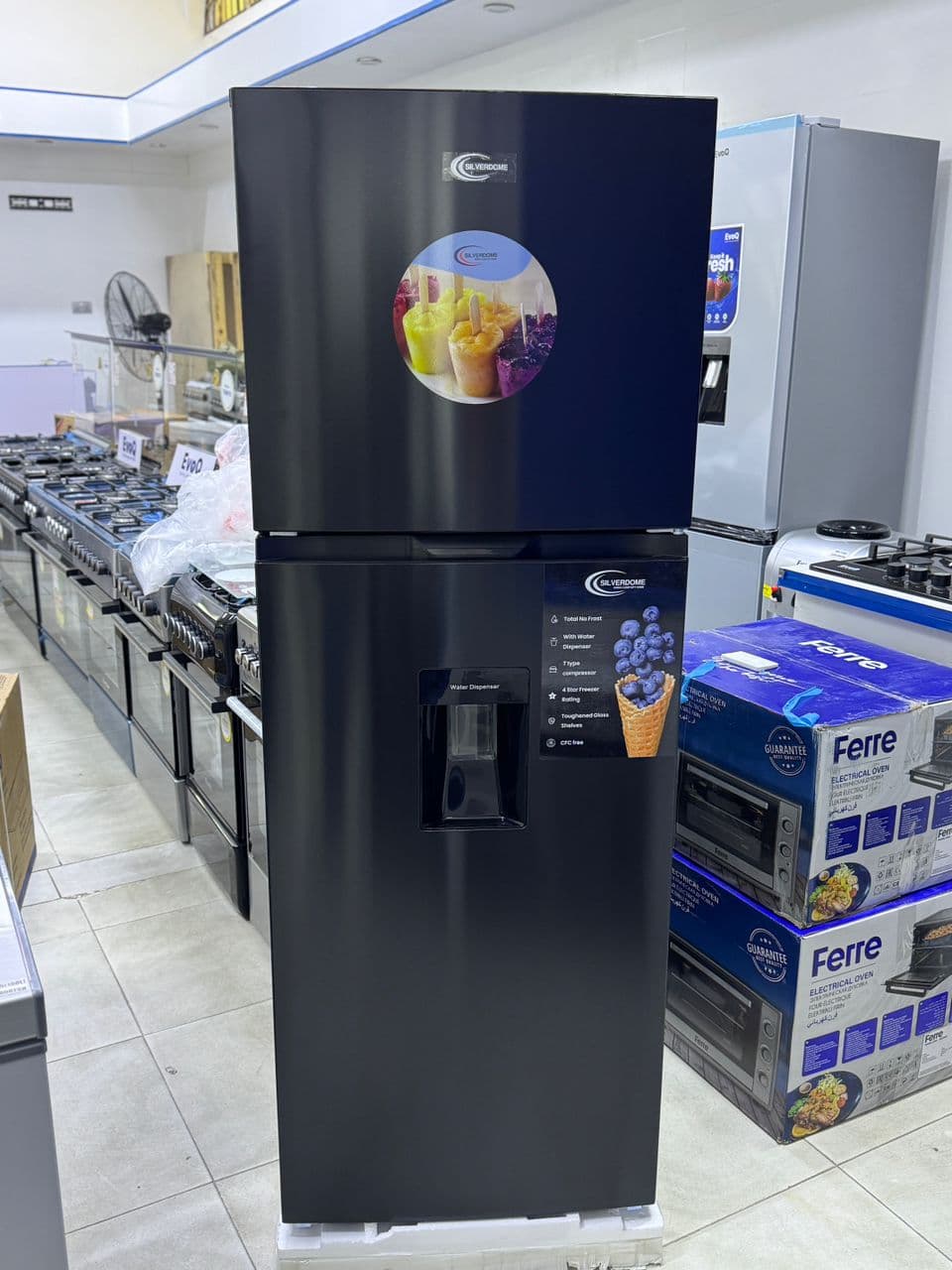 Silverdome Refrigerator 333 Litres  RFF 360