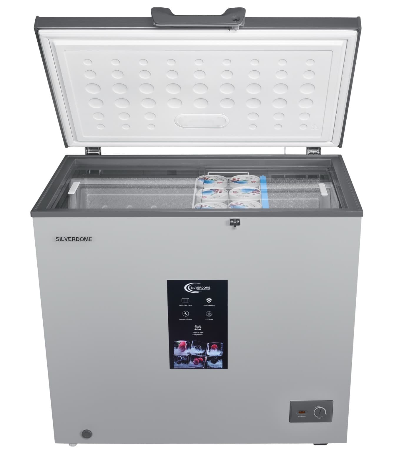 Silverdome Convertible Chest Freezer  198 Litres CFM - 200
