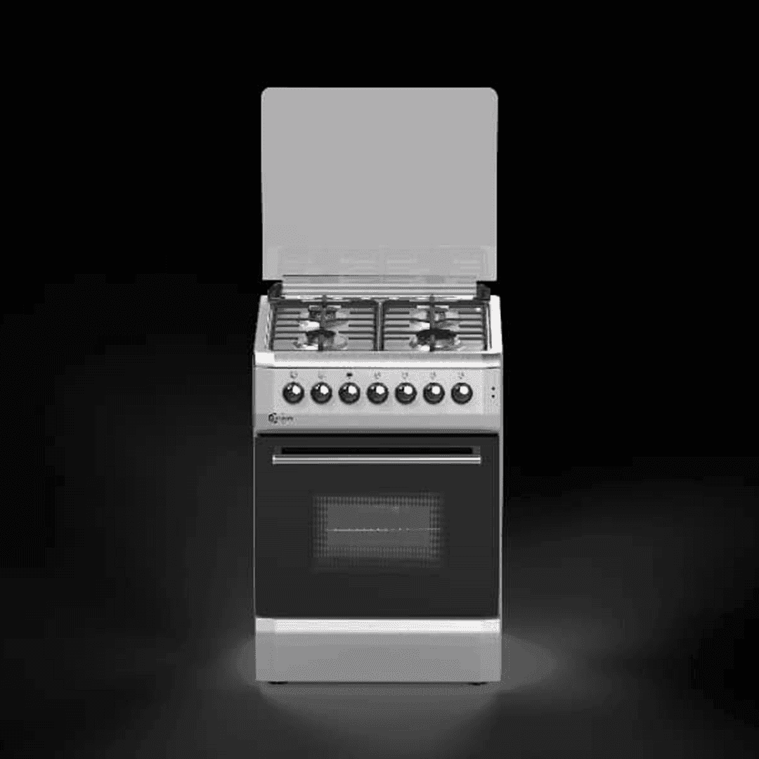 Silverdome 60x60 Free Standing Cooker with 4 Gas Burners, Electrical Oven,  FSC - 602