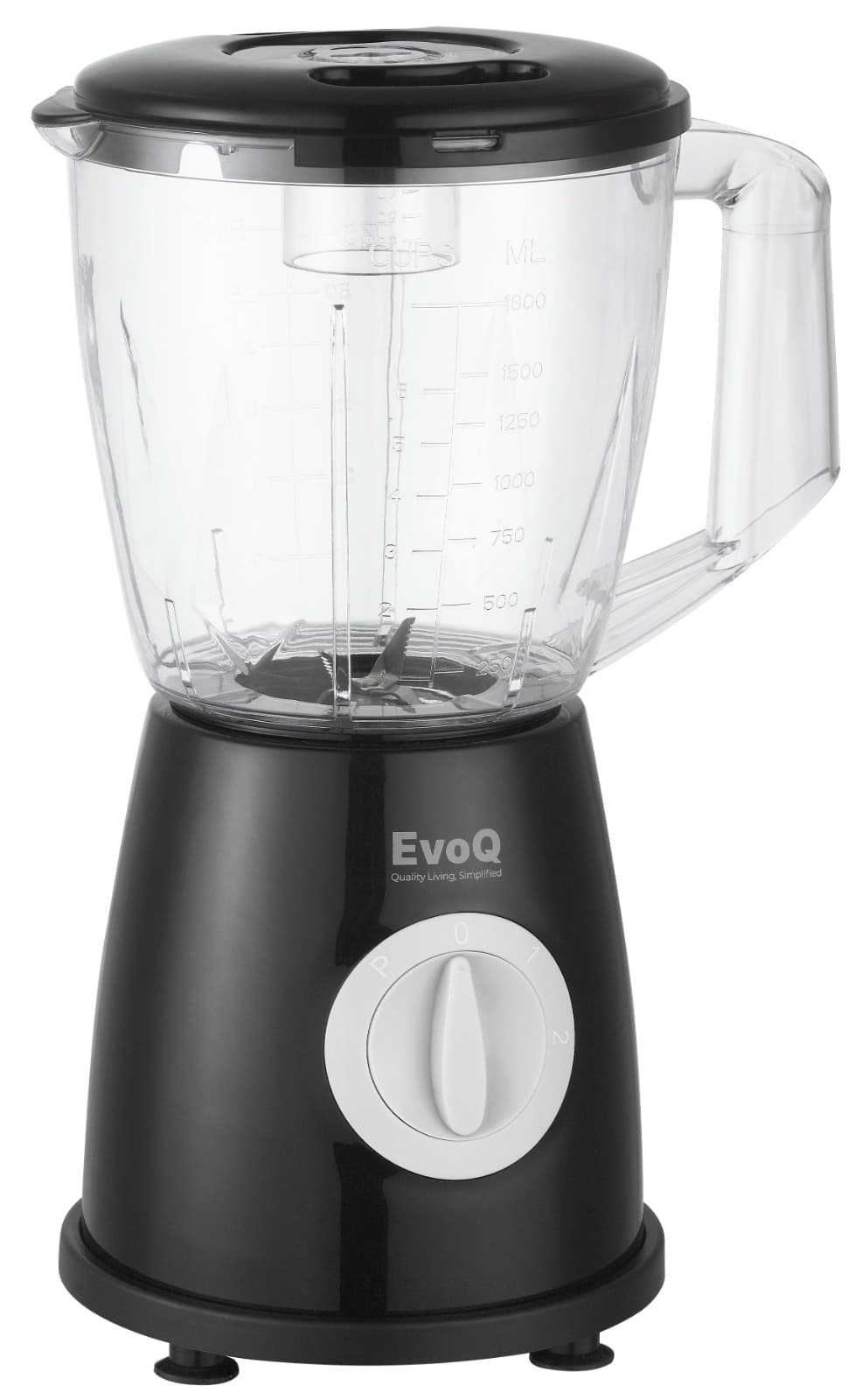 2 Litres Blender Black with Mill Grinder
