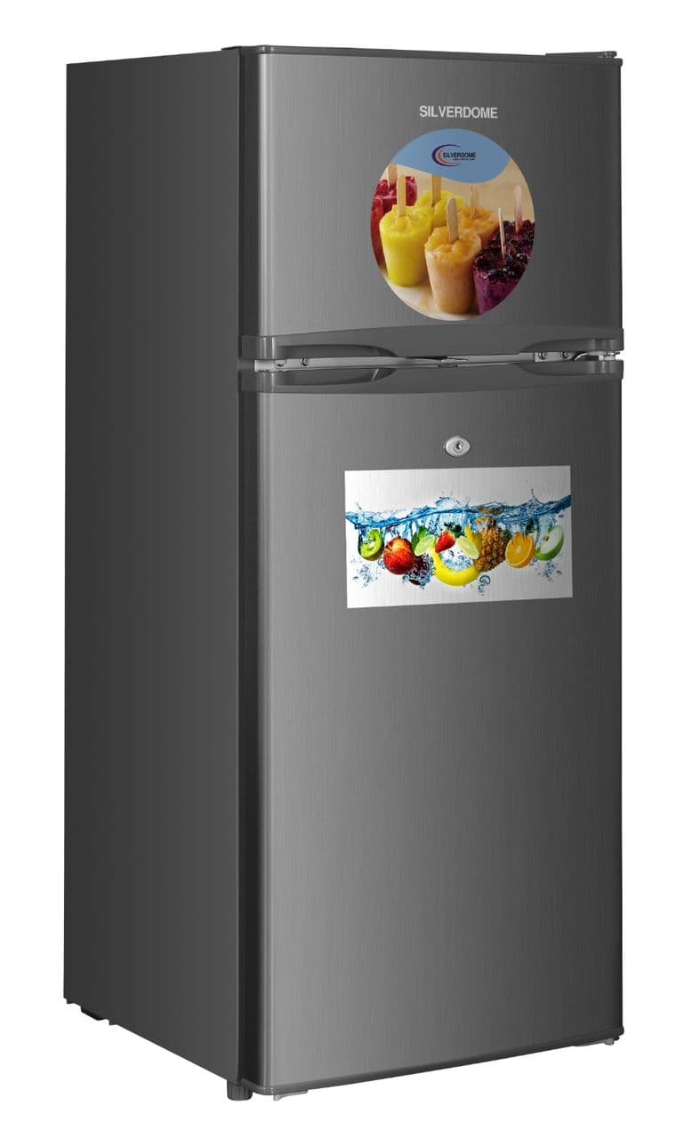 silverdome Double Door Defrost Refrigerator