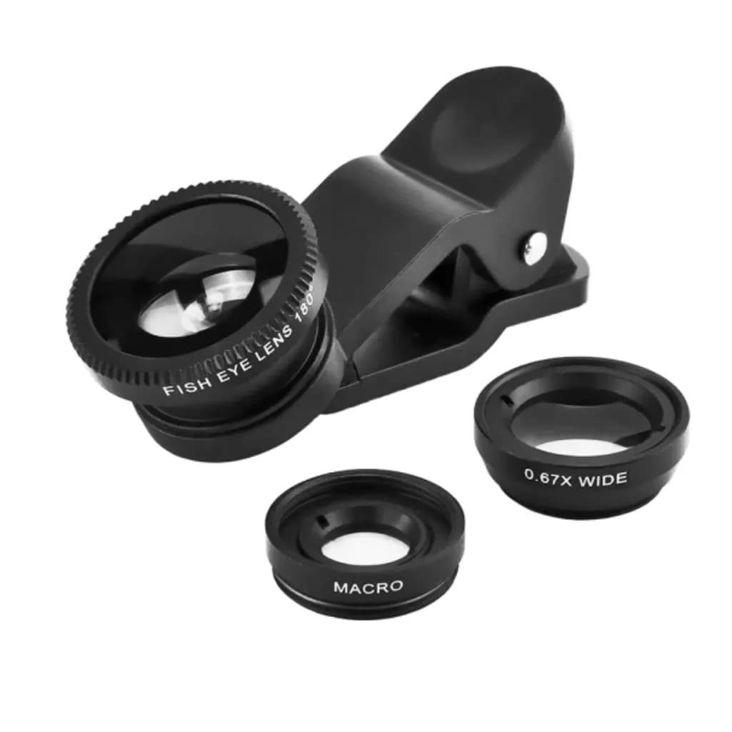 Universal Clip 3 in1 Mobile Phone Lens