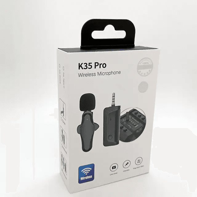K35 Pro Wireless Microphone {DOUBLE}