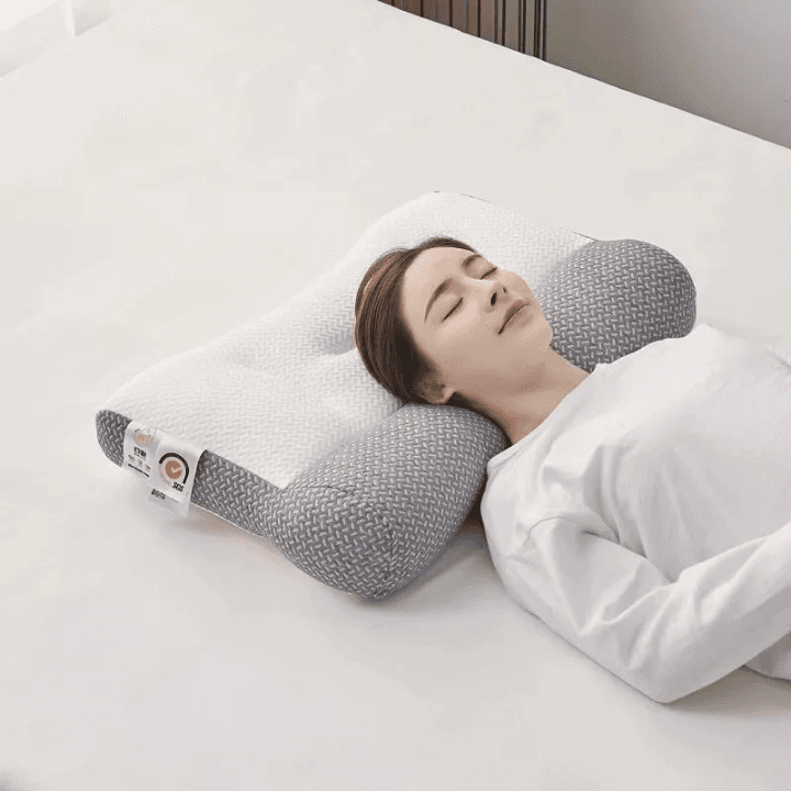Correction Bed Pillow Repair Traction Pillow, Neck Support Pillow for Side Sleepers
