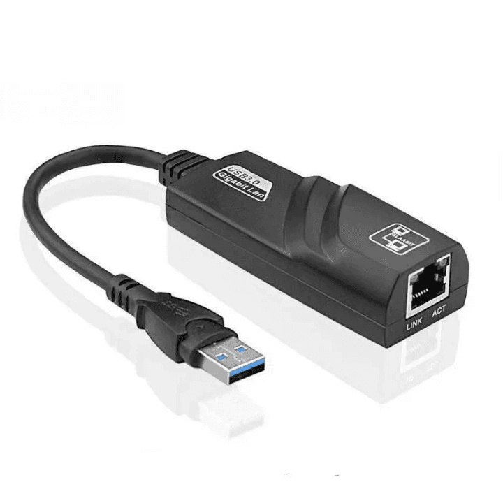 Cantell USB to Ethernet Adapter Gigabit Network RJ45 100Mbps LAN Wired Network Card for Windows and Mac OS