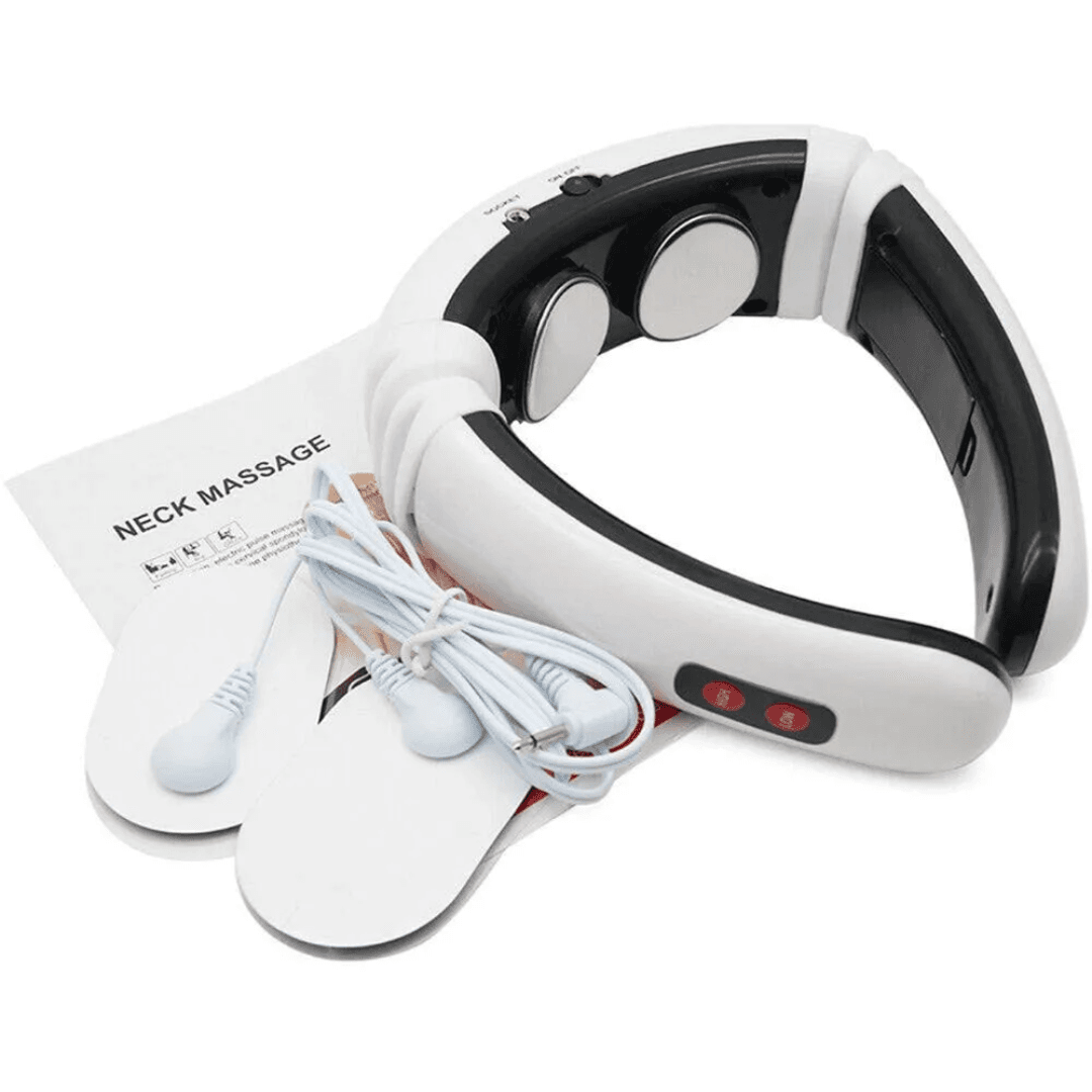 Electric Neck Massager & Pulse Back 6 Modes Power Control Far Infrared Heating Pain Relief Tool Health Care Relaxation Machine
