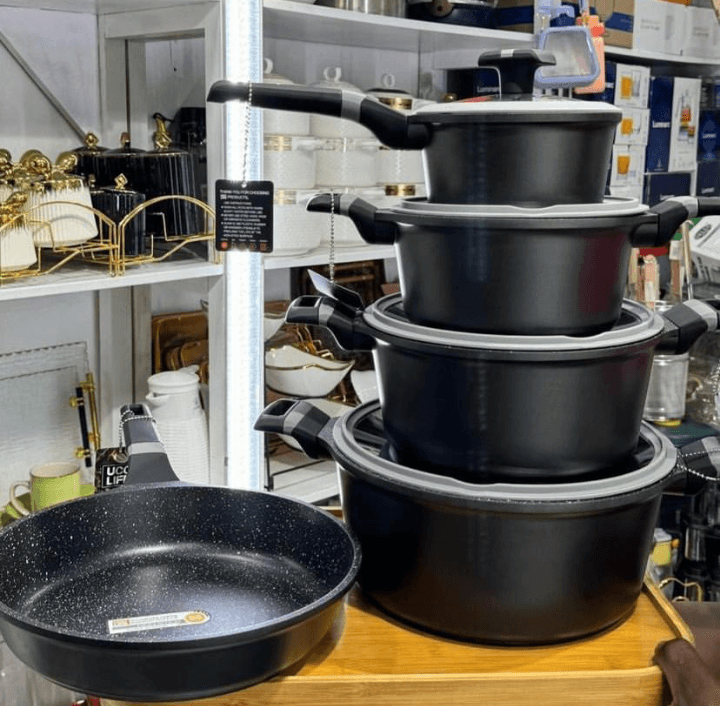 UCC-LIFE Cooking pots set