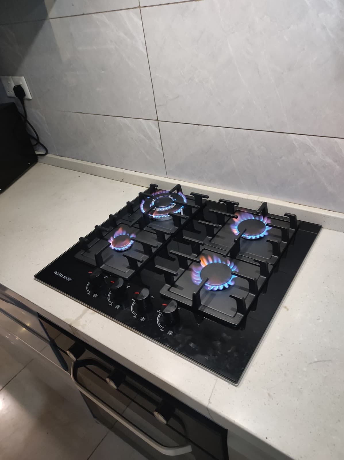 Homebase Built-in Cooktop gas stove Model; HB-60-4001