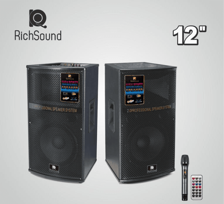 Rich sound professional speaker