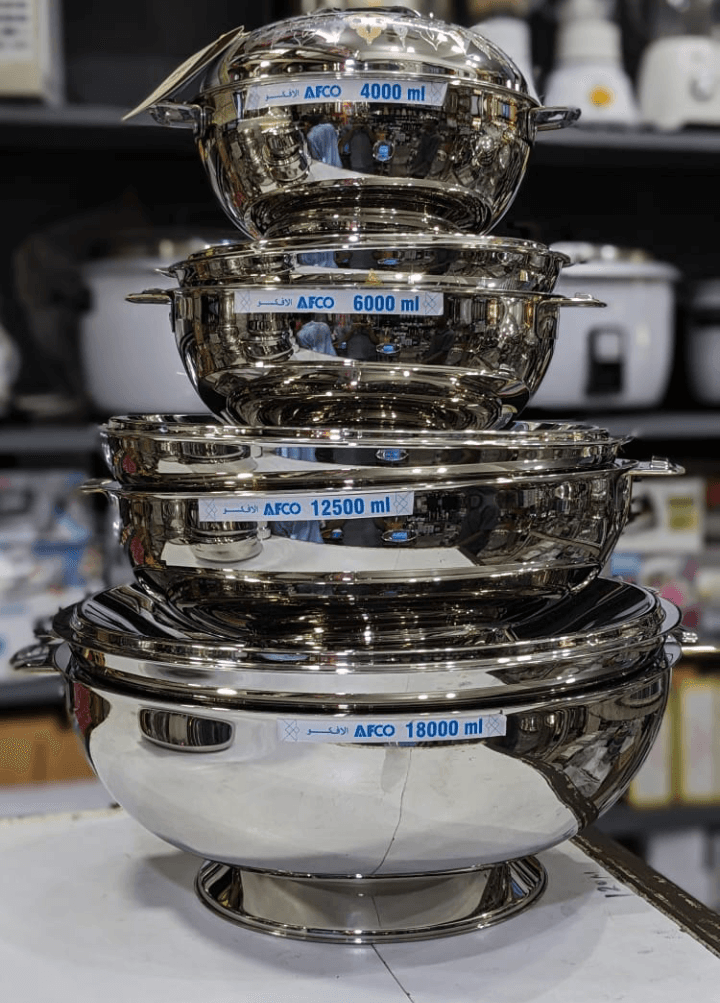 Afco Stainless steel hotpots