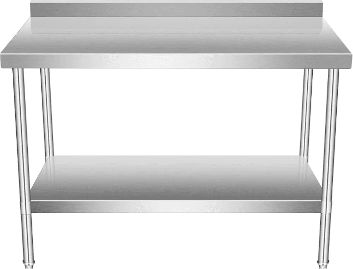 Stainless steel work table 1.5m