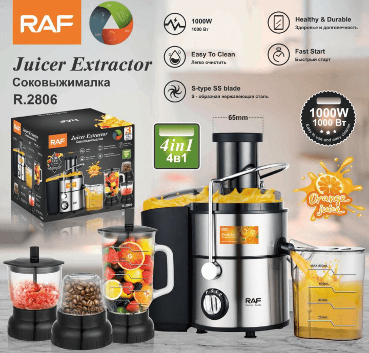 RAF juice extractor 4 in 1 R-2806
