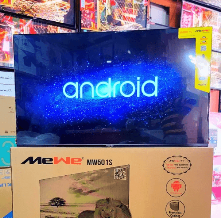 Mewe 50" Smart Frameless TV MW501S
