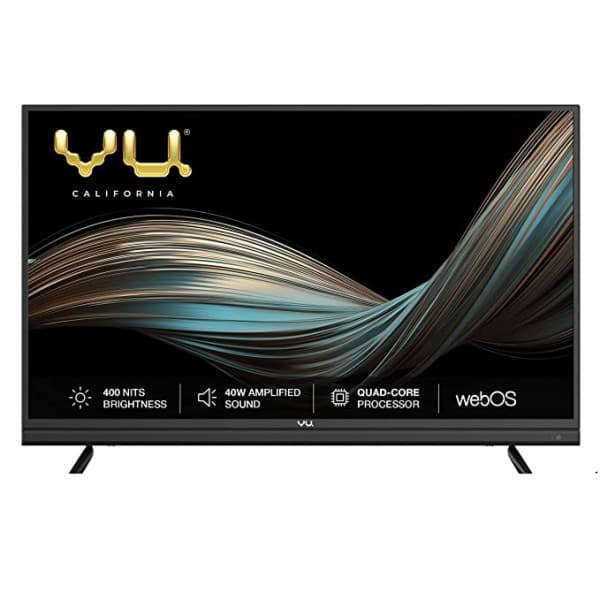 VU 138 cm (55 Inches) 4K Ultra HD Smart LED TV 55UT-WebOS (Black)