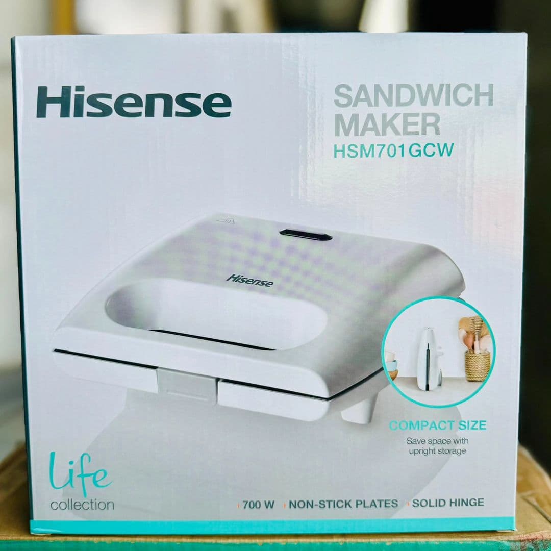 Hisense sandwich maker HSM701GCW