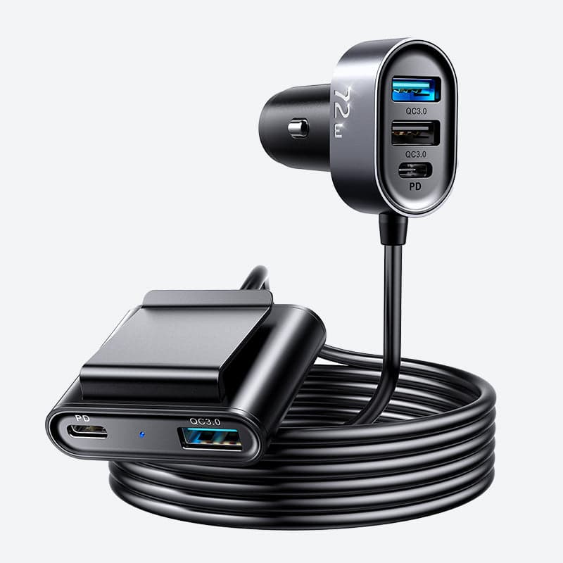 JOYROOMJR-CL05 5 multi-port (2 PD + 3 QC3.0) fast car charger
