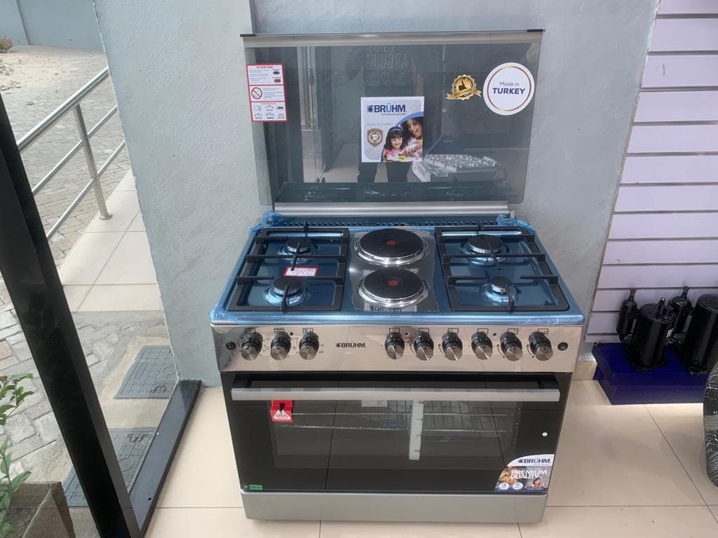 Bruhm Gas Cooker 4Gas + 2Electric BGC-9642TS