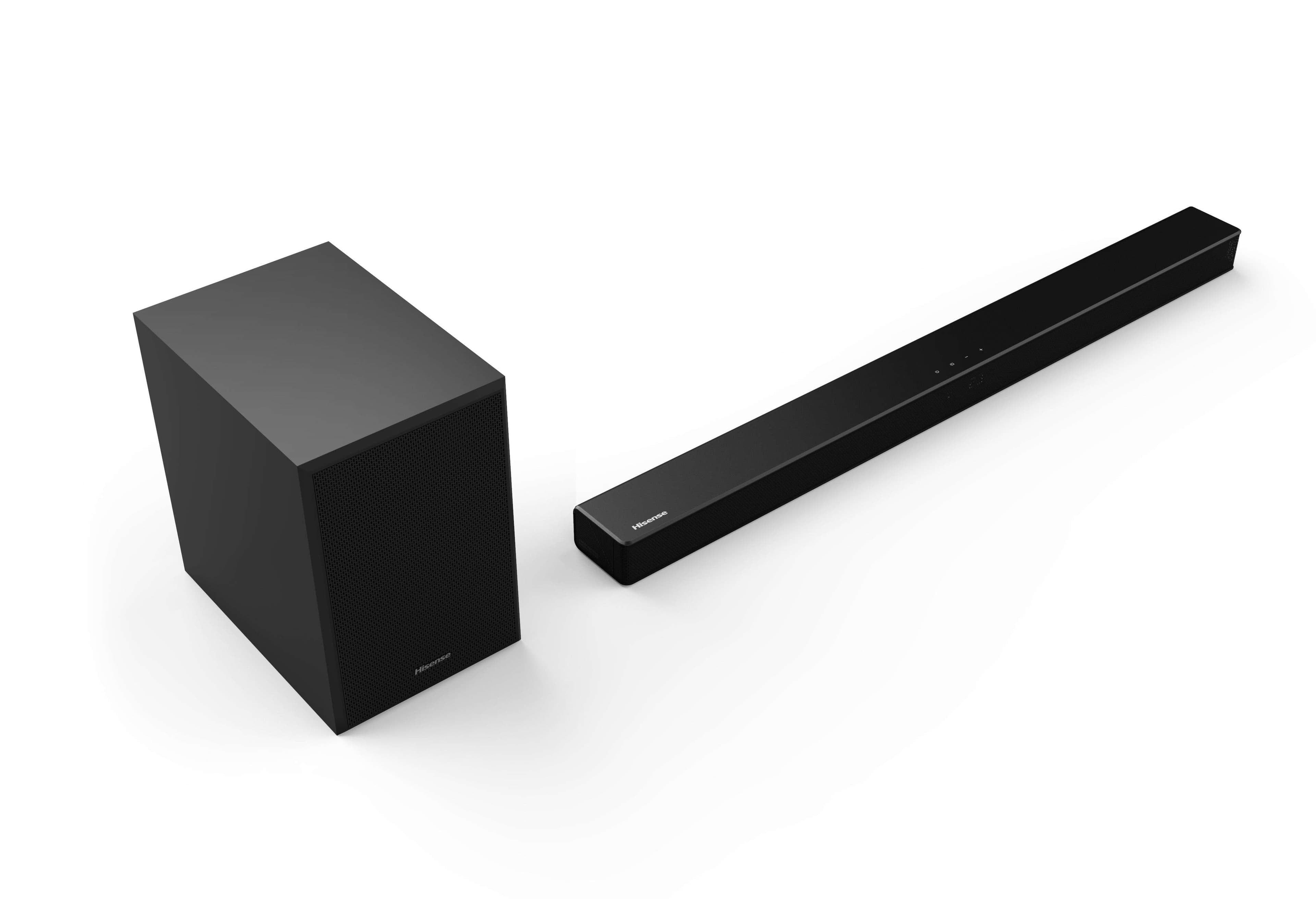 Hisense 2.1Ch 280W Atmos Bluetooth Soundbar with Wireless Subwoofer