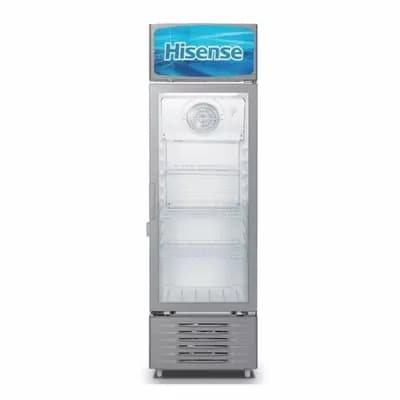 Hisense Beverage Cooler 282L Single Door, Light Box, Frost, White FL-37FC