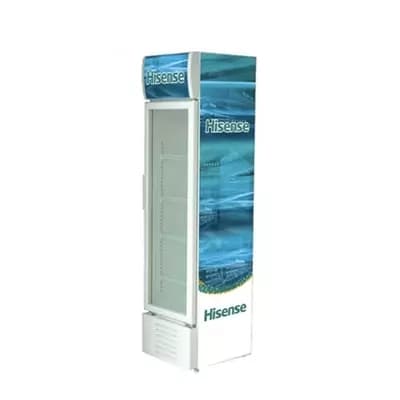 Hisense Beverage Cooler 382L Single Door, Light Box, Frost White FL-50FC