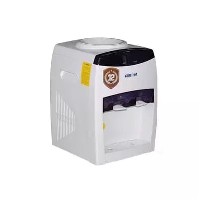 Bruhm Water Dispenser Table Top Hot & Cold White with Black BDT-1152