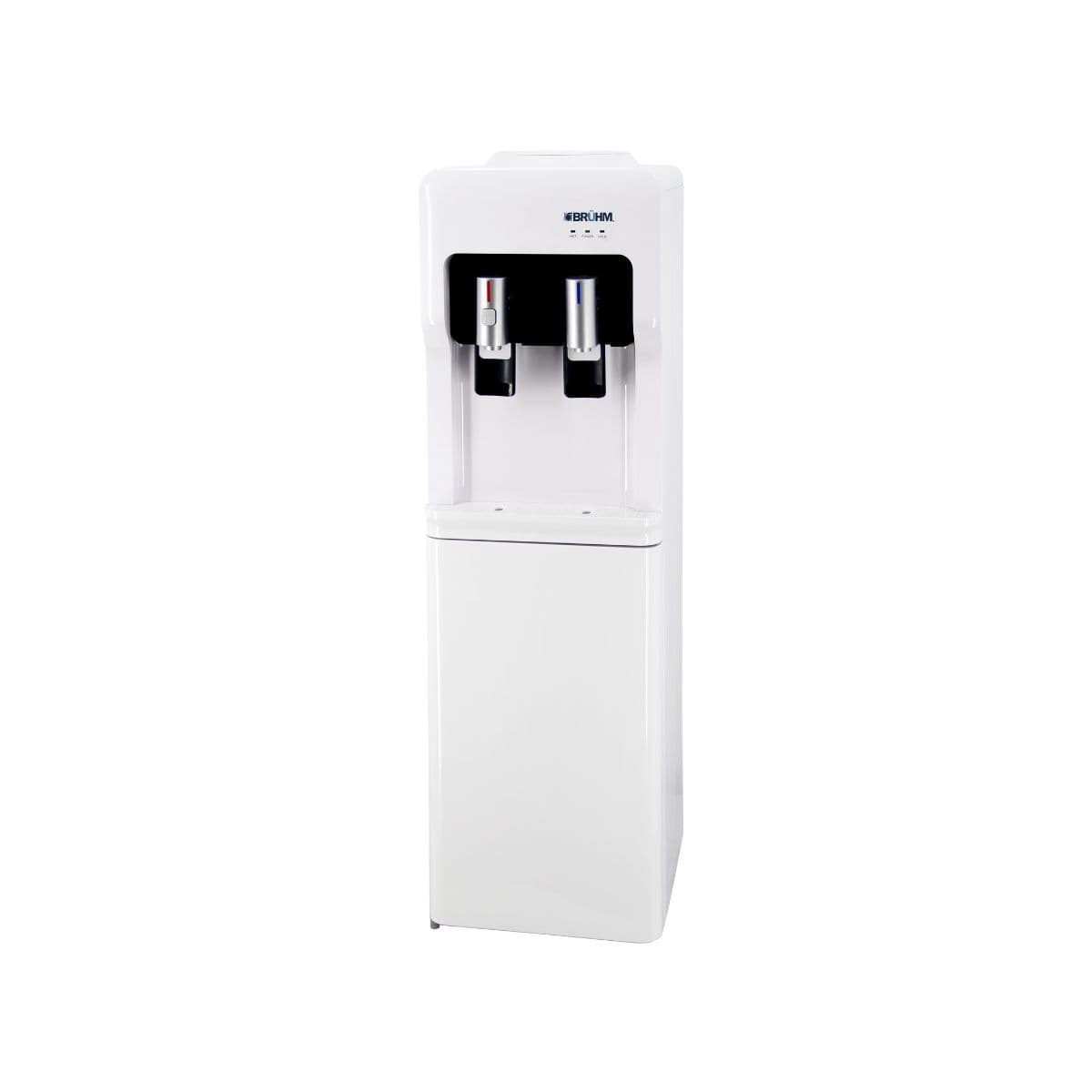 BRUHM FLOOR STANDING WATER DISPENSER 2 TAPS BDS-HCE532