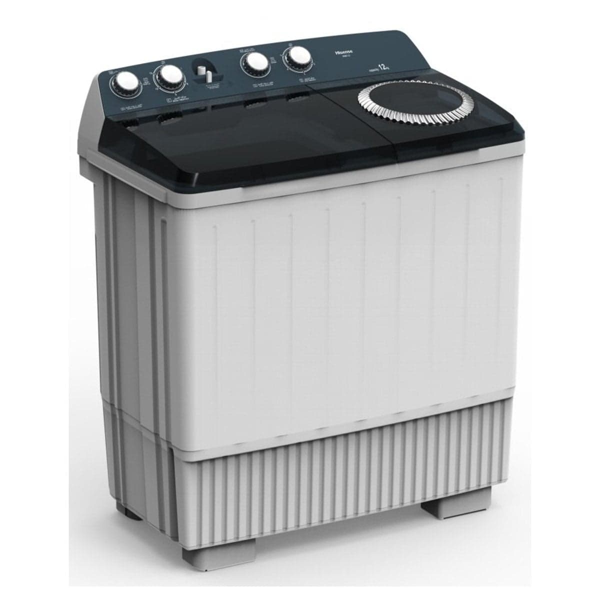 Hisense 12 Kg Twin Tub (Top Load Semi Automatic) Washing Machine, WSBE121