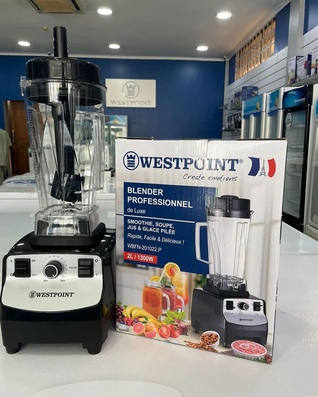 Westpoint Commercial Blender 2.0L 1300Watts, WBFN-201022.P