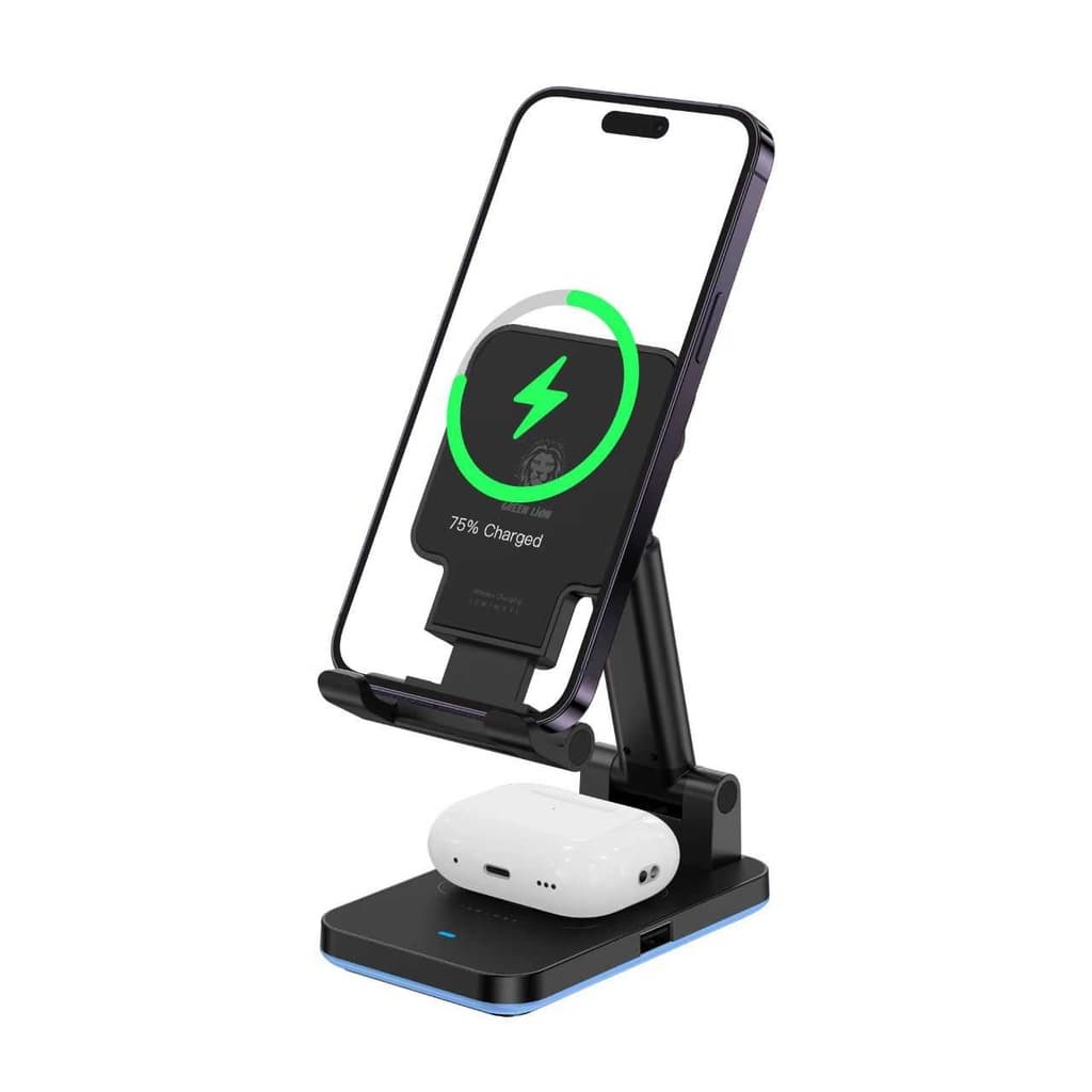 Green lion 4 In 1 Magnetic Charger